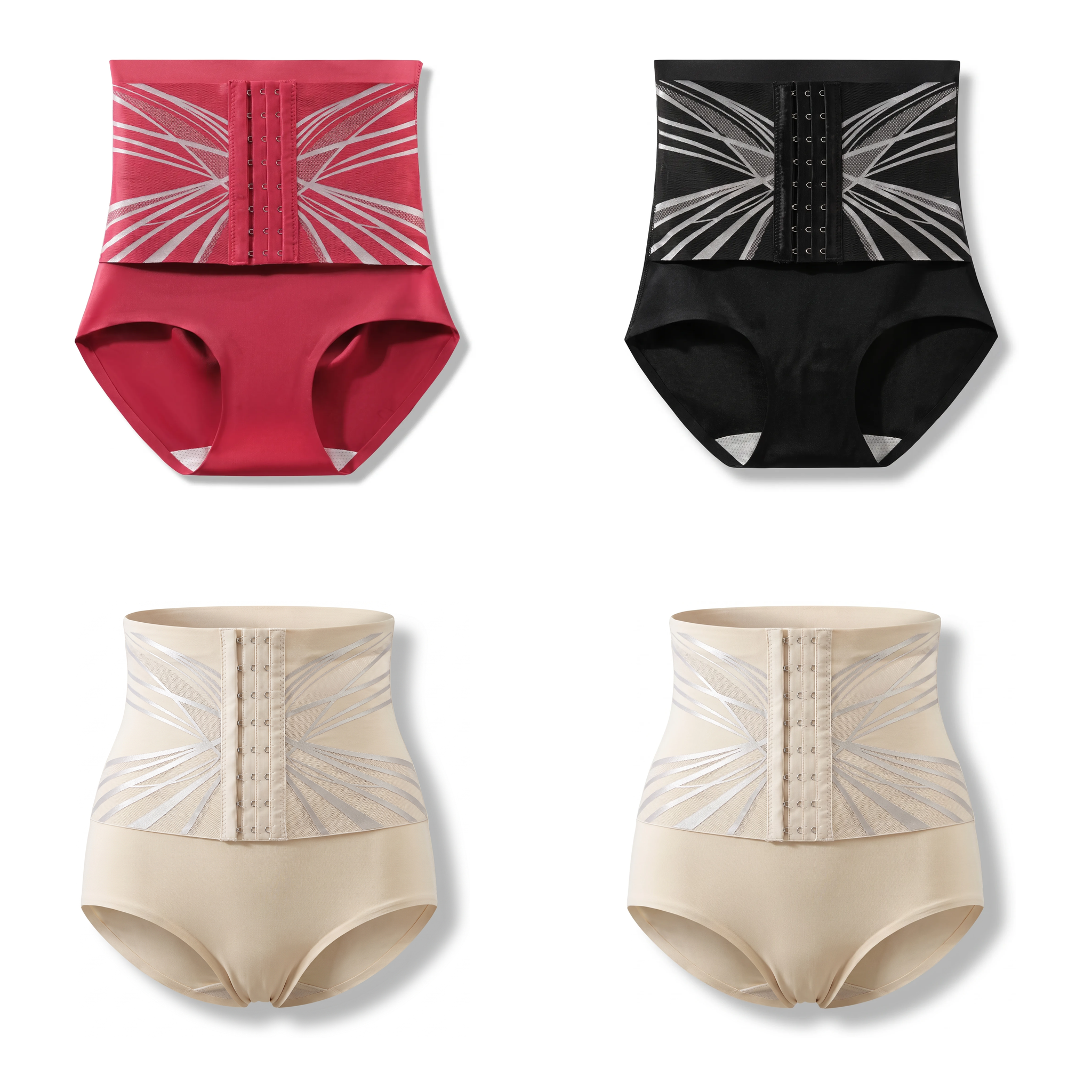 Encaja - disponible en beige, negro, moca y frambuesa